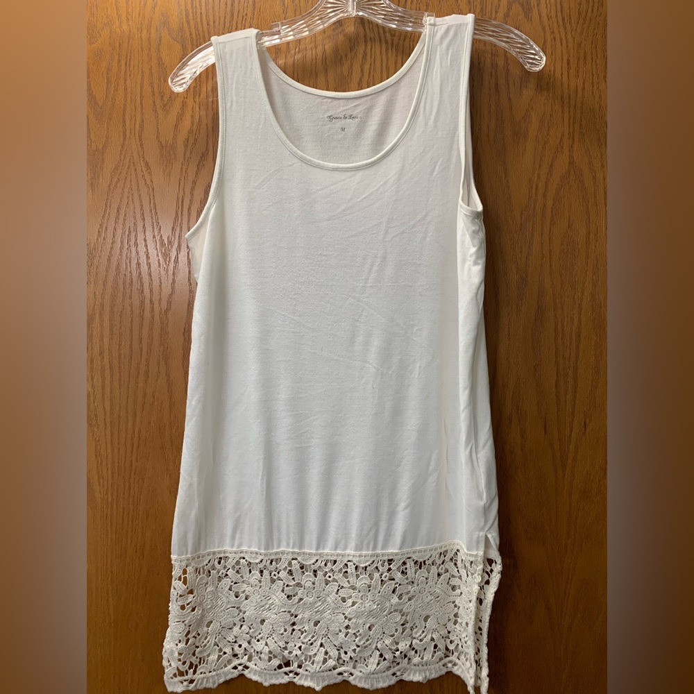 Grace & Lace lace bottom cami